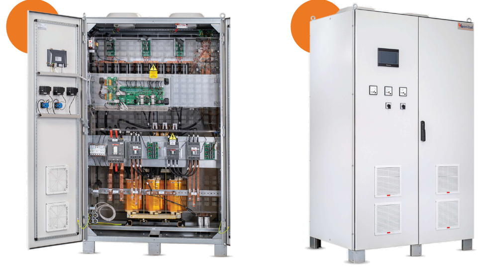 Electrical infrastructure cabinets and industrial power control systems