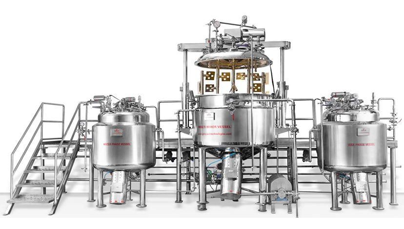Industrial process vessel system for pharmaceutical and controlled manufacturing