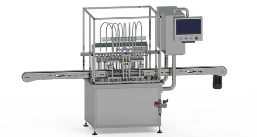 Automated industrial filling and processing equipment